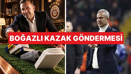 Galatasaray'dan İsmail Kartal'a Boğazlı Kazak Göndermesi Geldi