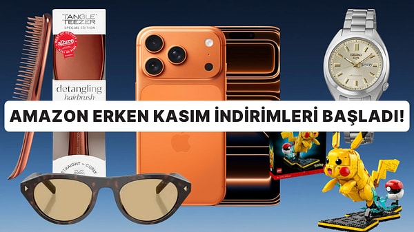 Amazon Erken Kasım Fırsatları Resmen Başladı!