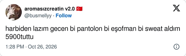 Etiket okumak.