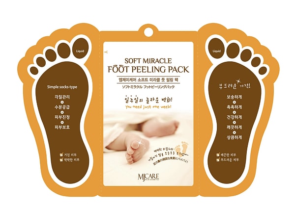 MJCARE Soft Miracle soyulan ayak peeling maskesi %50 indirimle 469,90 TL yerine net 234,95 TL!