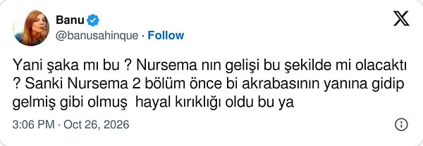 İşte Nursema'nın dönüş hikayesine gelen yorumlar: