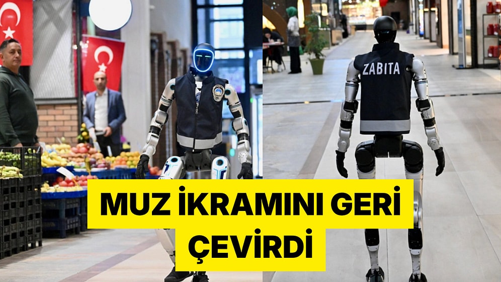 Robot MEGA Zabıtayla Esnaf Denetimine Çıktı: Raf Fiyatlarını Kasayla Karşılaştırdı