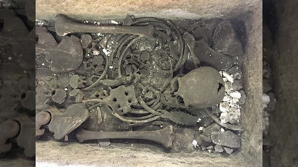 İskelet Yaklaşık 1.000 Yıl Önce Gömülmüş