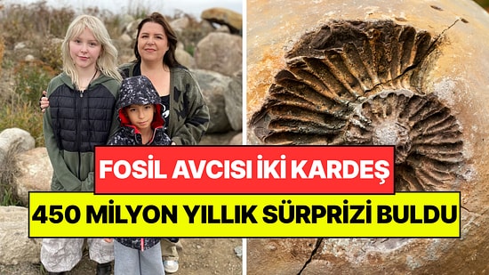 Fosil Avcısı İki Kardeş Taş Arasında Buldu: Tam 450 Milyon Yıllık Sürpriz Çıktı
