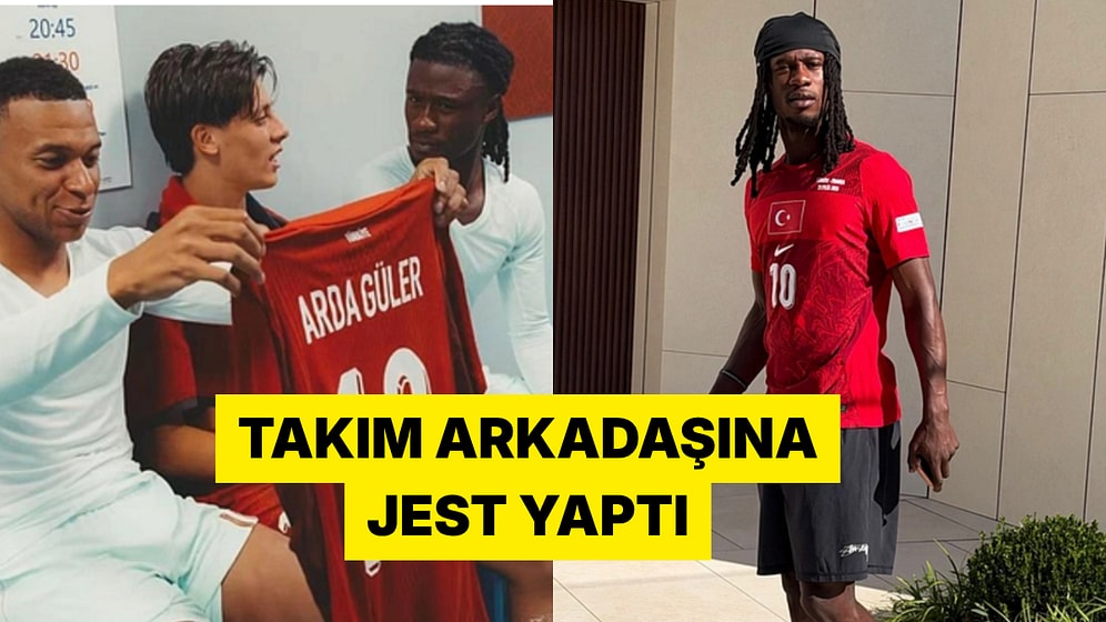 Camavinga, Arda Güler'in Hediye Ettiği Türkiye Formasıyla Paylaşım Yaptı
