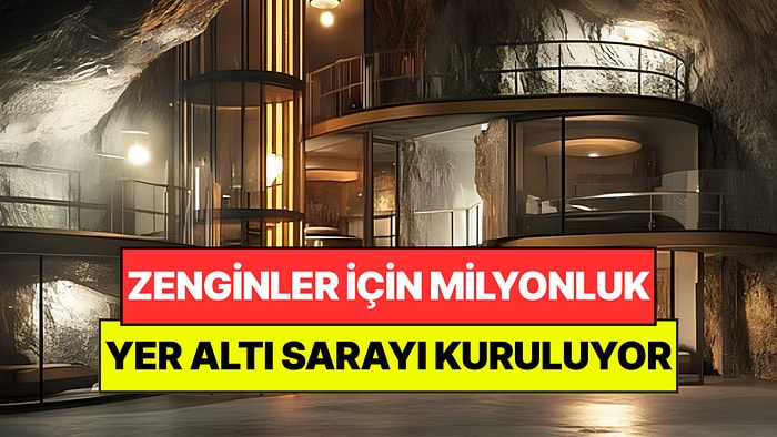 Dünya Yıkılsa Umurlarında Değil: Zenginlere 300 Milyon Dolarlık Yer Altı Sarayı Kuruluyor