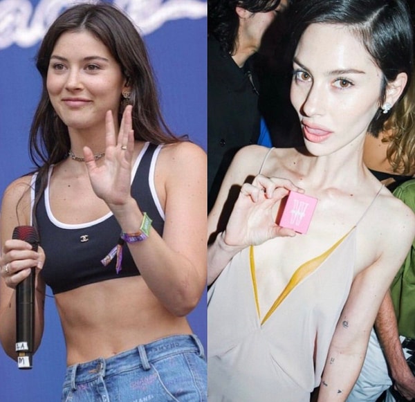 Gracie Abrams'ın son dönemde verdiği kilolar dikkat çekti.
