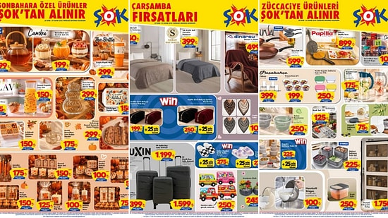 ŞOK'a Portatif 4 Kapaklı Dolap Geliyor! 28 Ekim 2026 ŞOK Aktüel Ürünler Kataloğu