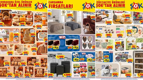ŞOK'a Portatif 4 Kapaklı Dolap Geliyor! 28 Ekim 2026 ŞOK Aktüel Ürünler Kataloğu
