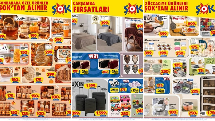 ŞOK'a Portatif 4 Kapaklı Dolap Geliyor! 28 Ekim 2026 ŞOK Aktüel Ürünler Kataloğu