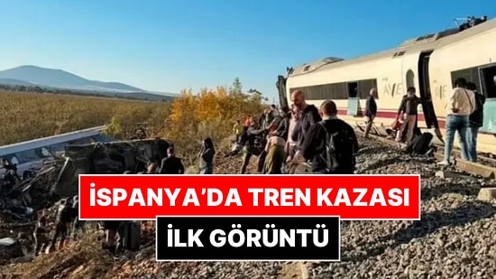 İspanya'da İki Tren Çarpıştı! Çok Sayıda Ölü ve Yaralı Var: Olay Yerinden İlk Görüntü