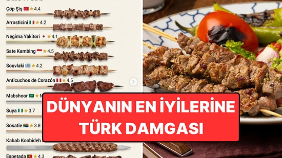 TasteAtlas Dünyanın En İyi 'Şişlerini' Paylaştı: Listenin En Başındaki Lezzet Bizden