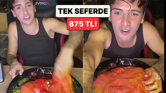 TikTok Canlı Yayınında Slime Yapan Bir Yayıncı Tek Seferde 875 TL'lik Hediye Aldı