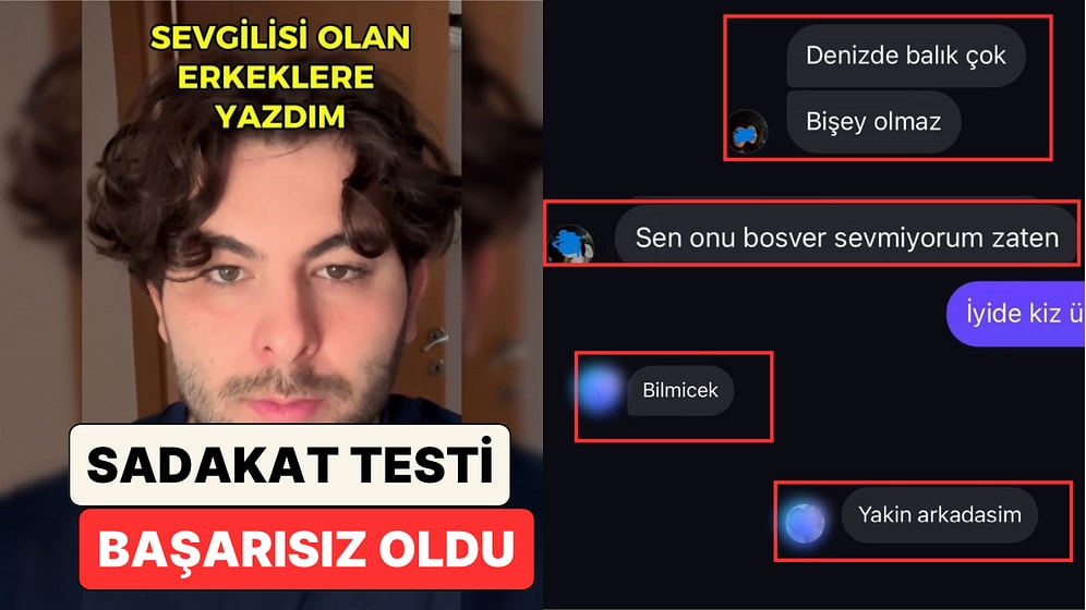 İçerik Üreticisi Özgün Deniz Sevgilisi Olan Erkeklere Mesaj Atıp Aldığı Cevapları Paylaştı