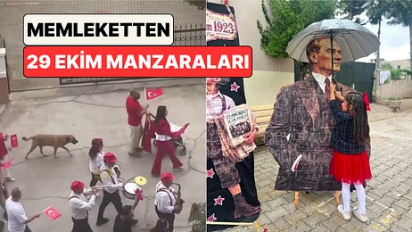 Memleketten 29 Ekim Cumhuriyet Bayramı Manzaraları: Cumhuriyetimizin 103. Yılı Böyle Kutlandı