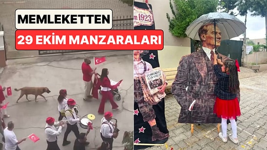 Memleketten 29 Ekim Cumhuriyet Bayramı Manzaraları: Cumhuriyetimizin 103. Yılı Böyle Kutlandı