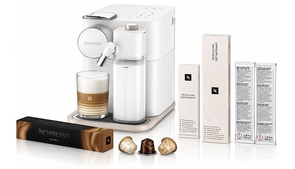 Nespresso F541 Gran Lattissima kireç çözme kitli set 32.668,00 TL'den 18.999,00 TL'ye düştü!