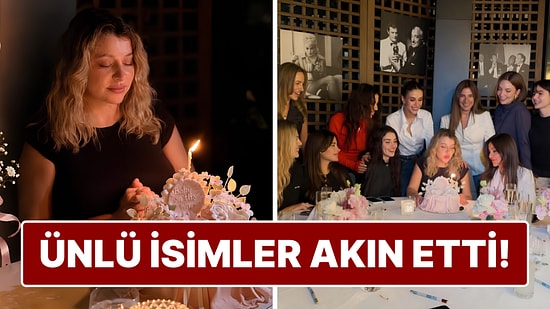 Gamze Erçel'e Sürpriz Baby Shower: Pembe Konsept ve Çiçeklerle Süslenen Kutlamaya Ünlüler Akın Etti!