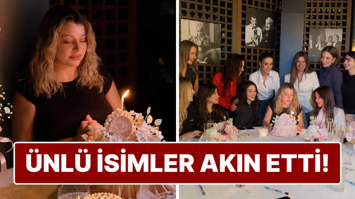 Gamze Erçel'e Sürpriz Baby Shower: Pembe Konsept ve Çiçeklerle Süslenen Kutlamaya Ünlüler Akın Etti!