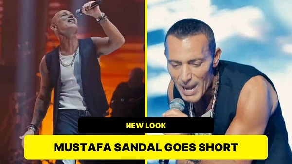 Mustafa Sandal's New Short Hairstyle