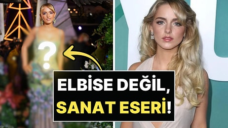 Kırmızı Halıya Elbise Değil Sanat Eseriyle Çıktı! McKenna Grace'in Açlık Oyunları Temalı Elbisesi Viral Oldu