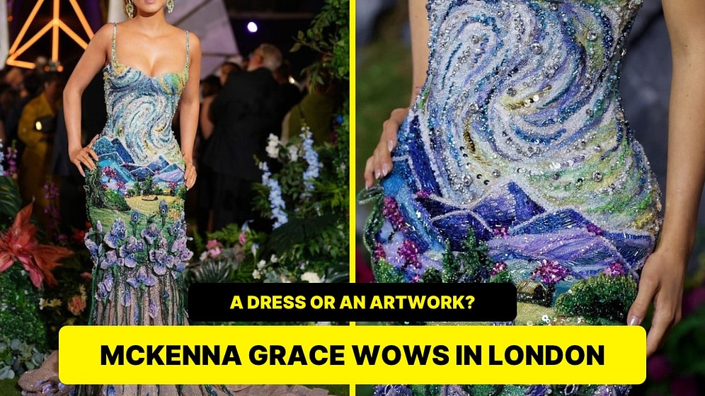 McKenna Grace Wore an Embroidered Landscape to the Hunger Games Premiere