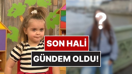 Çocuktan Al Haberi'nin "Çakıl Bebek"i Nisan Aktaş'ın Son Hali Gündem Oldu!