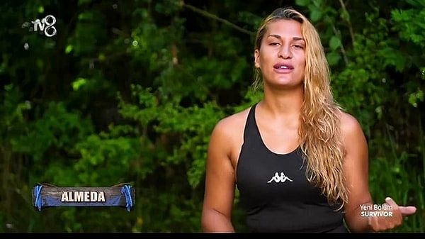 Survivor'dan diskalifiye edilen Almeda Baylan, o gece kameralara yansımayan anları anlattı.