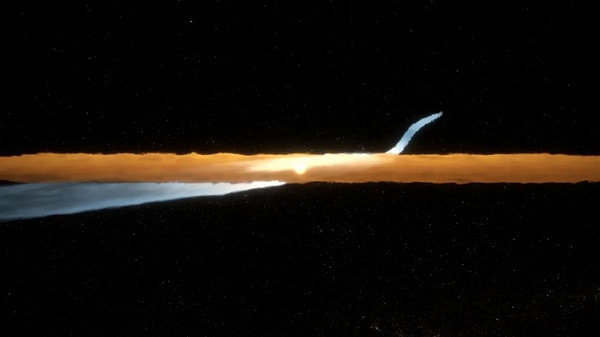 Peki Hubble bu kuyruğu neden daha önce göremedi?