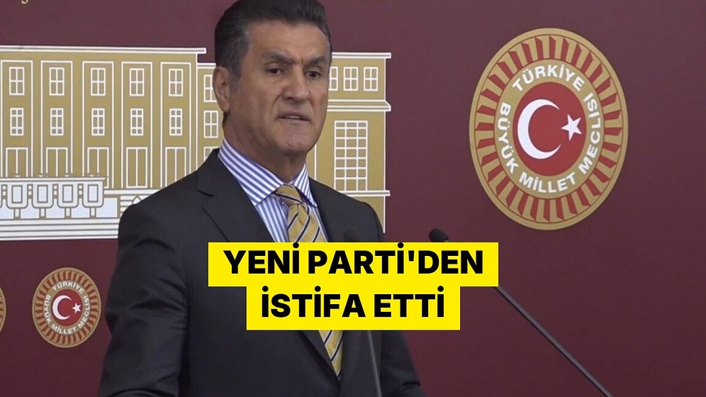 Erzincan Milletvekili Mustafa Sarıgül YENİ Parti'den İstifa Etti