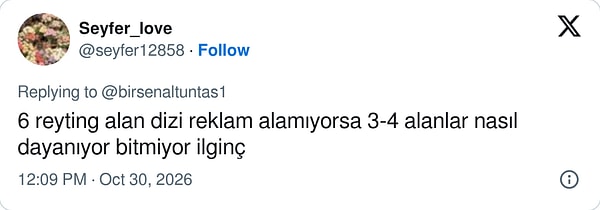 Seyircinin en çok takıldığı nokta reyting oldu: "6 reyting alan dizi reklam alamıyorsa..."