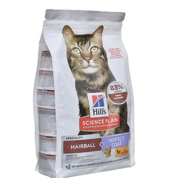 Hill's SP tüy yumağı kontrolü tavuklu yetişkin kedi maması 1,5 kg 1.807,61 TL'den 1.203,41 TL'ye düştü!