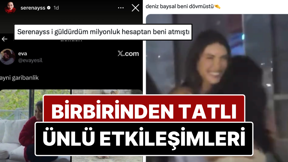 Kıskanmadık Desek Yalan Olur: X Kullanıcıları Ünlülerle Yaşadıkları En Tatlı Etkileşimleri Paylaştı!