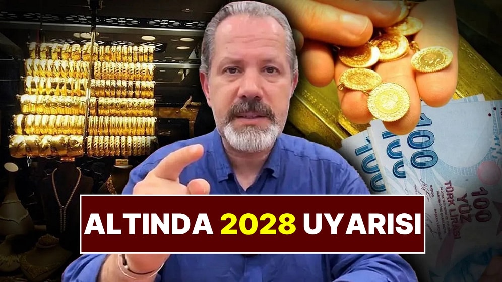 İslam Memiş'ten Altın Alacaklara 2028 Uyarısı