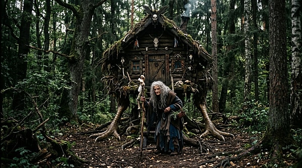 1. Baba Yaga: Tavuk Ayaklı Kulübede Yaşayan Cadı