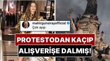 Tuba Ünsal'ın Kendini Yapay Zekayla Paris Protestolarına Taşıdığı Paylaşım Alay Konusu Oldu
