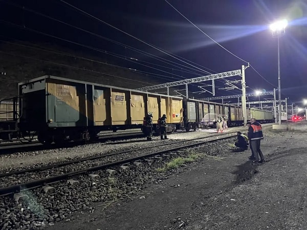 Sızıntılı vagon karantinaya alındı.