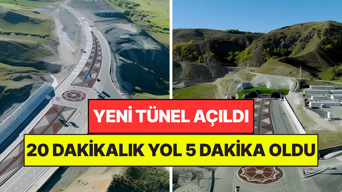 Yeni Tünel 20 Dakikalık Yolu 5 Dakikaya Düşürdü: "103,7 Milyon Lira Tasarruf Sağlayacağız"