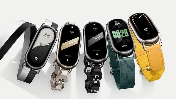 Yeni Xiaomi Mi Band 8, aksesuar özellikleriyle heyecanlandırıyor.