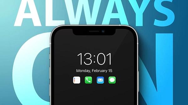 Apple uzmanlarına göre yeni eklenti, uzun bir süredir Android telefonlar tarafından desteklenen "Always On Display" özelliğine oldukça benzeyecek ancak içindeki araçlarla beraber çok daha kullanışlı olacak.