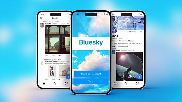 Çoğu hesap sahibi, Twitter'ın en iyi alternatifi olarak lanse edilen ve eski yönetici Jack Dorsey tarafından kurulan BlueSky platformuna akın etti.