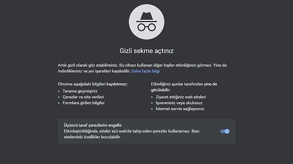 Geçtiğimiz gün ortaya çıkan bilgilere göre, ABD'li bir grup kullanıcı, Google'ı Chrome üzerinden normal şartlarda izi sürülemeyen ve kaydedilemeyen gizli sekme aramalarını takip etmek ve kaydetmekle suçluyor.