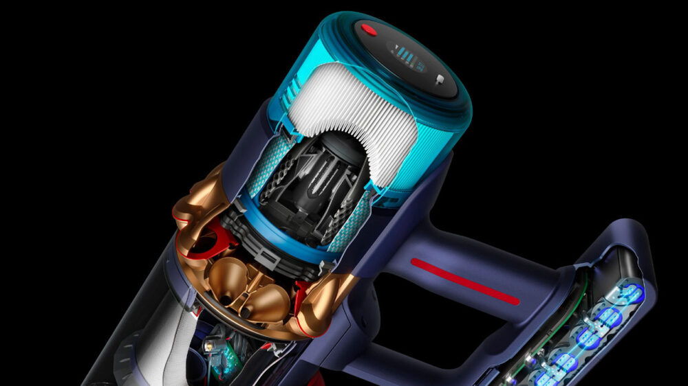 Kablosuz üründe bulunan bir diğer can alıcı donanım ise tozların %99,99'unu hapsedebilen HEPA Filtre.