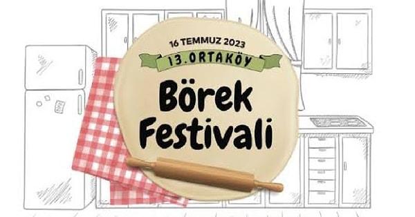 20. Geleneksel Ortaköy Börek Festivali