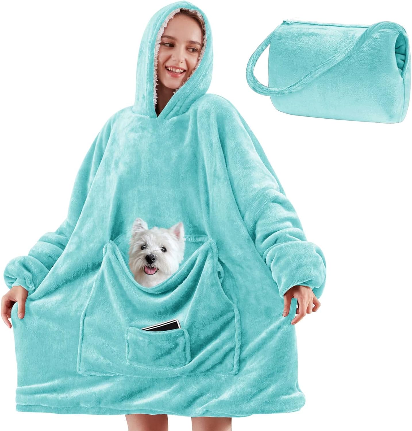 13. Giyilebilir peluş battaniyeler kurtarıcınız olacak! 🫶🏻