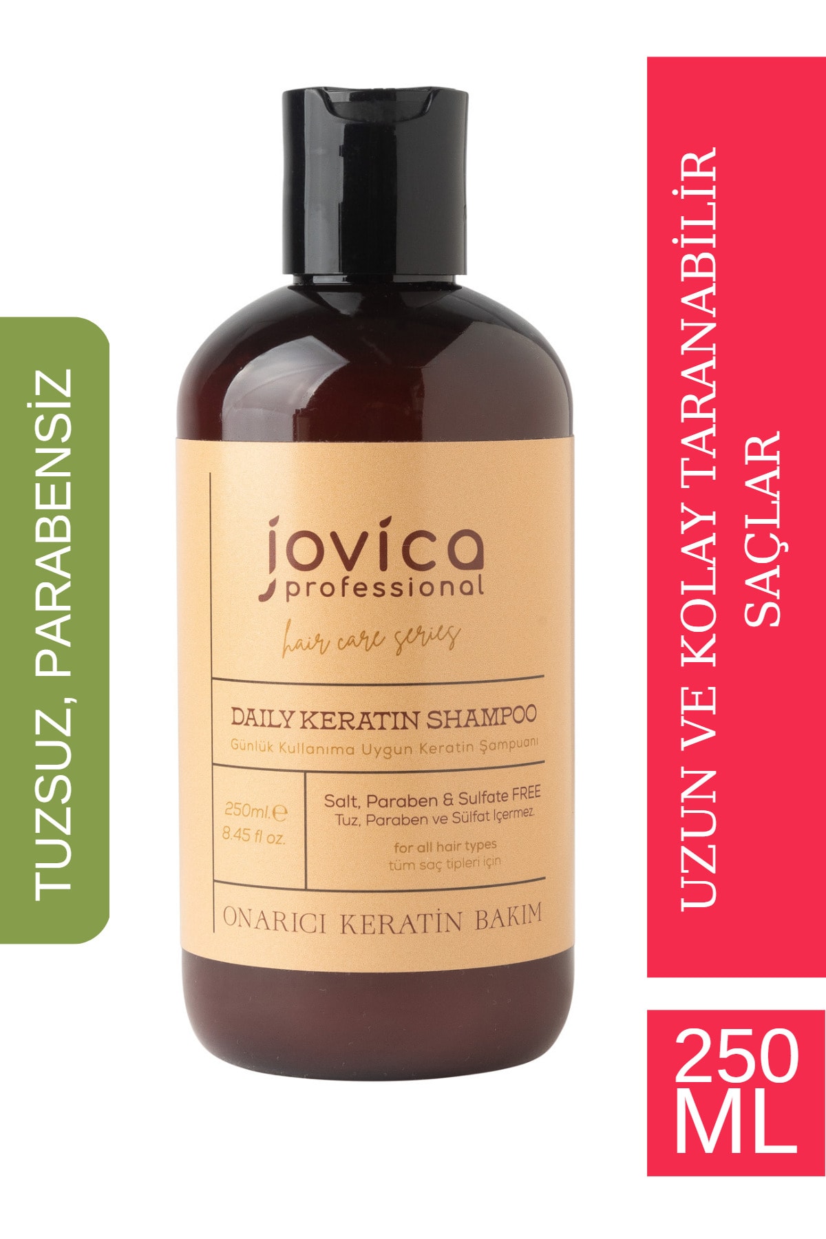 11. Jovica Günlük Kullanıma Uygun Sülfatsız Keratin Şampuanı