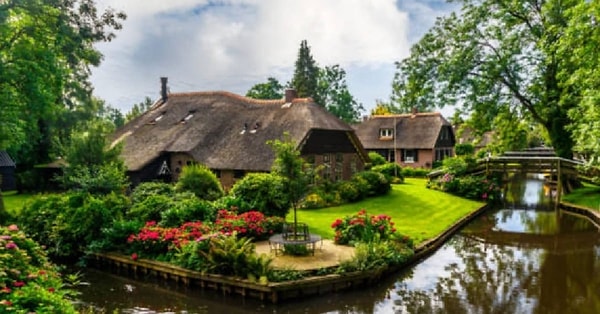 14. Giethoorn - Hollanda