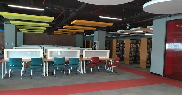 10. OSTİM Teknik Üniversitesi Kütüphanesi