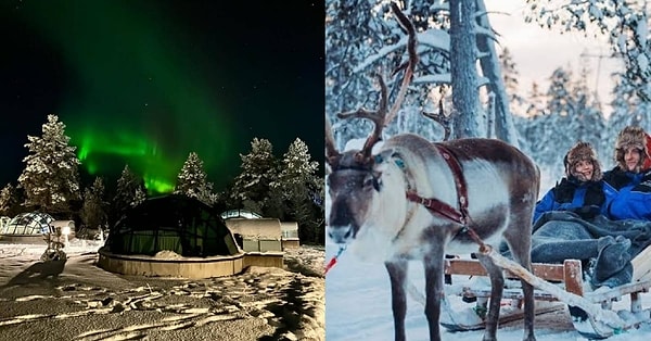 7. Kakslauttanen Arctic Resort - Finlandiya