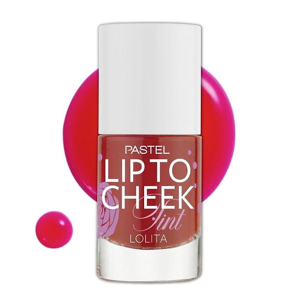 Daha canlı dudaklar ve yanaklar için multifonksiyonlu Pastel Lip To Cheek Tint